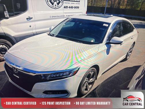 Platinum White Pearl 2018 Honda Accord EX