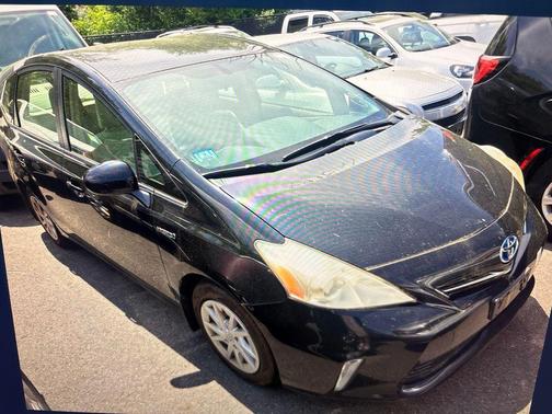 Black 2012 Toyota Prius v Three