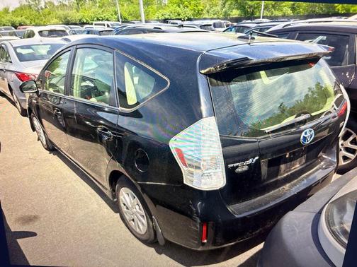 Black 2012 Toyota Prius v Three