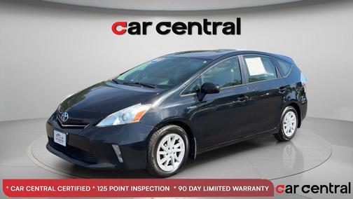 Black 2012 Toyota Prius v Three