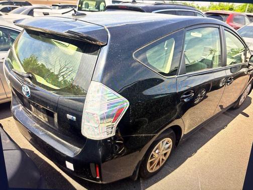 Black 2012 Toyota Prius v Three