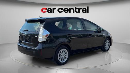 Black 2012 Toyota Prius v Three