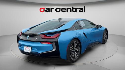 Blue Metallic 2015 BMW i8 Base