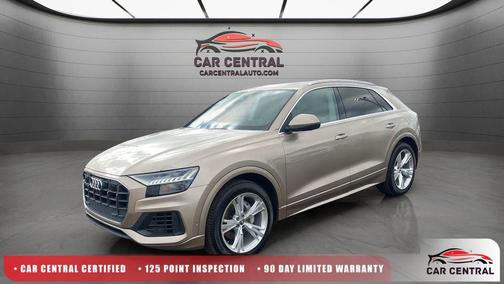 Gold 2019 Audi Q8 3.0T Premium