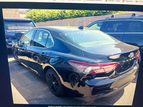 Midnight Black Metallic 2021 Toyota Camry XLE