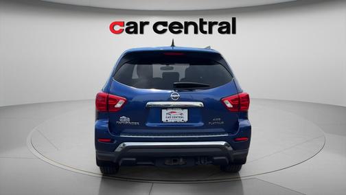 Caspian Blue 2017 Nissan Pathfinder Platinum