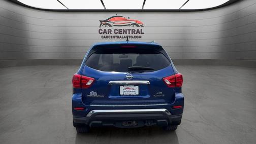 Caspian Blue 2017 Nissan Pathfinder Platinum