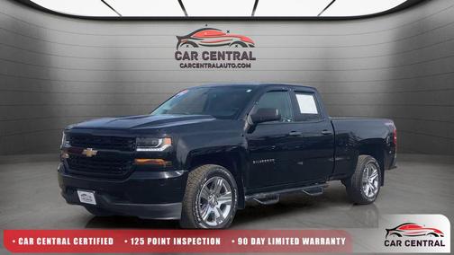 Black 2016 Chevrolet Silverado 1500 Custom