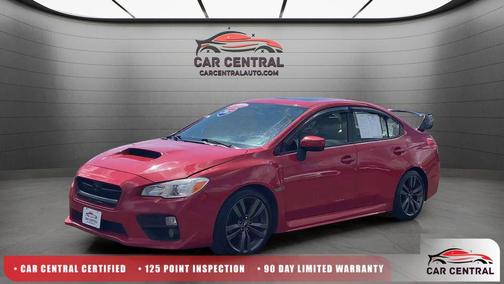 Pure Red 2017 Subaru WRX Premium