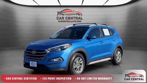 Caribbean Blue 2018 Hyundai TUCSON SEL Plus