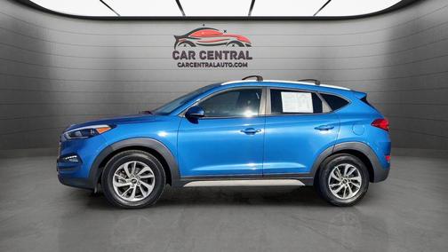 Caribbean Blue 2018 Hyundai TUCSON SEL Plus
