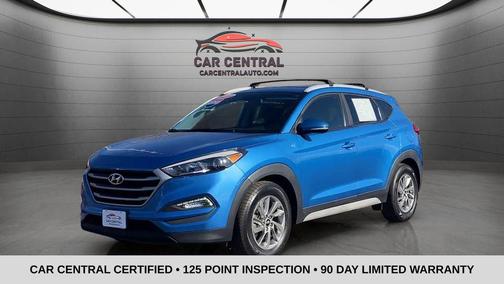 Caribbean Blue 2018 Hyundai TUCSON SEL Plus