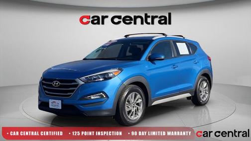 Caribbean Blue 2018 Hyundai TUCSON SEL Plus