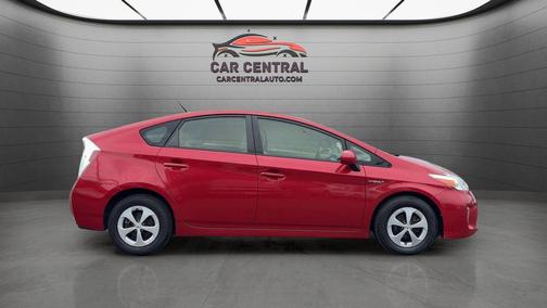 Barcelona Red Metallic 2013 Toyota Prius Three