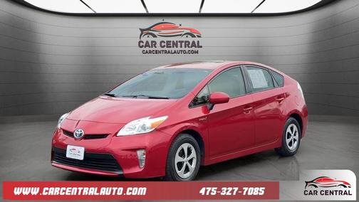 Barcelona Red Metallic 2013 Toyota Prius Three