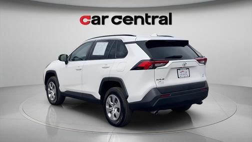 Super White 2021 Toyota RAV4 LE