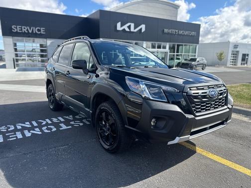 Crystal Black Silica 2023 Subaru Forester Wilderness