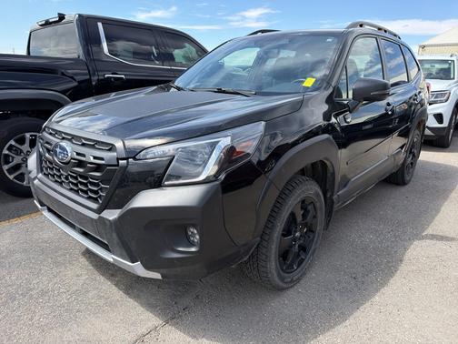 Crystal Black Silica 2023 Subaru Forester Wilderness