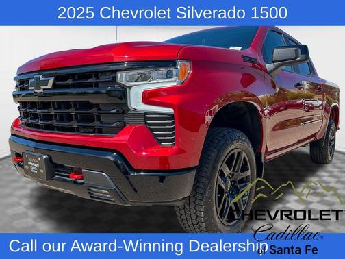 Radiant Red 2025 Chevrolet Silverado 1500 LT Trail Boss
