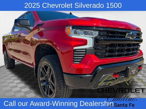 Radiant Red 2025 Chevrolet Silverado 1500 LT Trail Boss