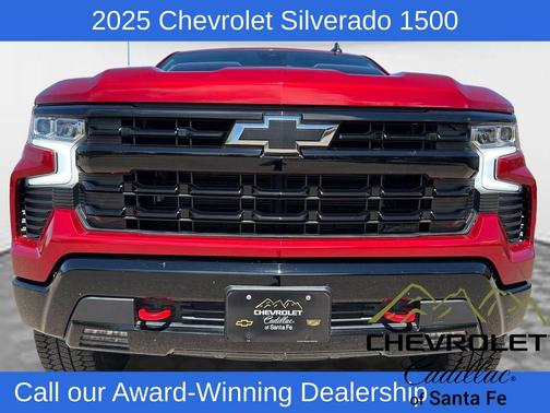 Radiant Red 2025 Chevrolet Silverado 1500 LT Trail Boss
