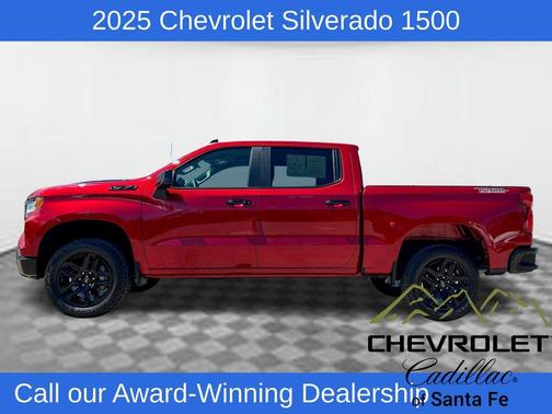 Radiant Red 2025 Chevrolet Silverado 1500 LT Trail Boss