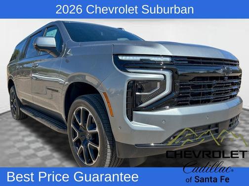 Sterling Gray Metallic 2026 Chevrolet Suburban RST