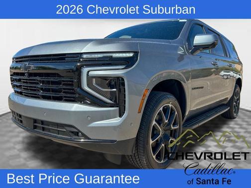 Sterling Gray Metallic 2026 Chevrolet Suburban RST