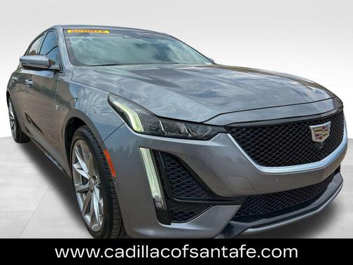 Satin Steel Metallic 2021 Cadillac CT5 Sport AWD