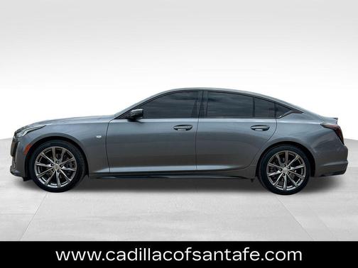 Satin Steel Metallic 2021 Cadillac CT5 Sport AWD
