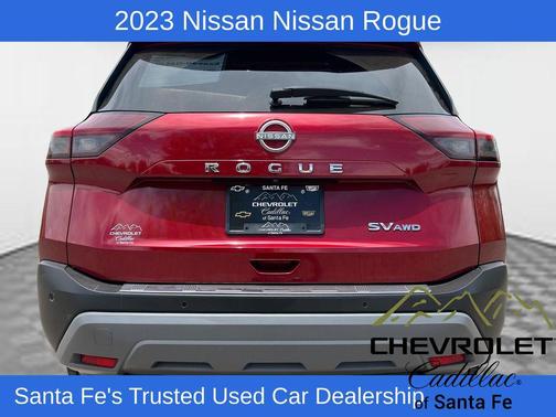 Scarlet Ember 2023 Nissan Rogue SV