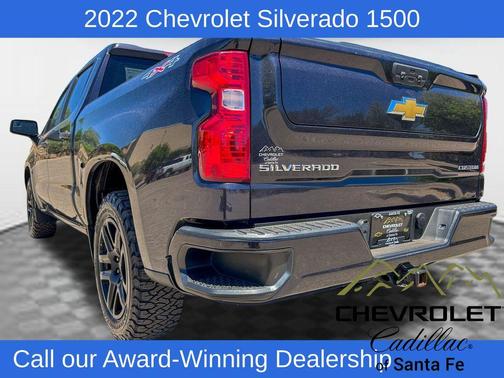 Dark Ash Metallic 2022 Chevrolet Silverado 1500 Custom