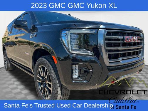 Onyx Black 2023 GMC Yukon XL AT4