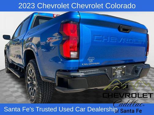 Glacier Blue Metallic 2023 Chevrolet Colorado Z71
