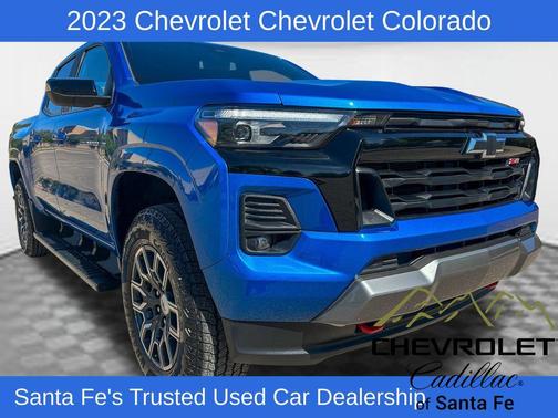 Glacier Blue Metallic 2023 Chevrolet Colorado Z71