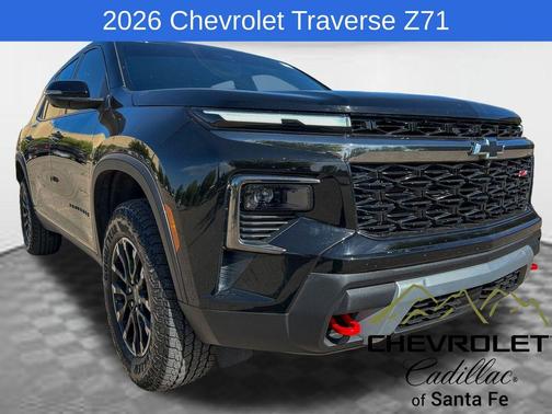 Mosaic Black Metallic 2026 Chevrolet Traverse Z71