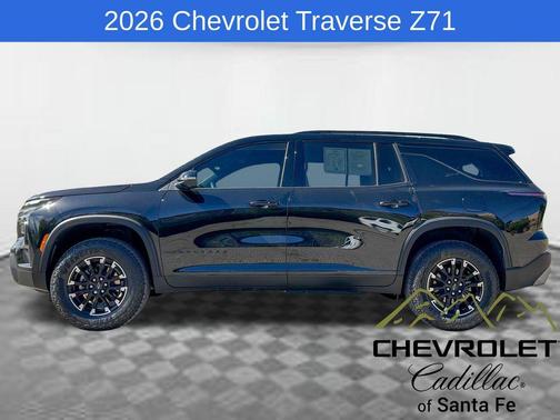 Mosaic Black Metallic 2026 Chevrolet Traverse Z71