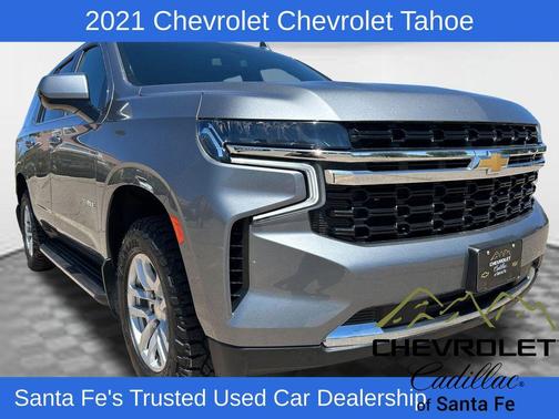 Satin Steel Metallic 2021 Chevrolet Tahoe LS