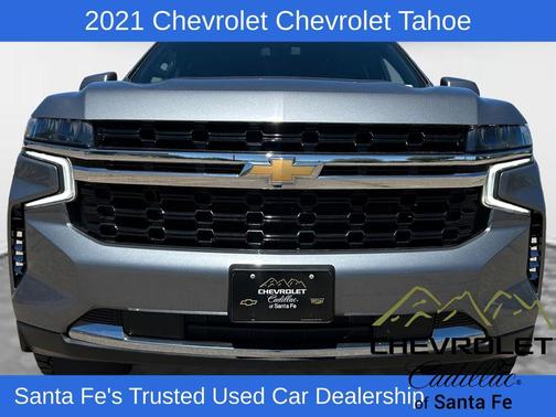 Satin Steel Metallic 2021 Chevrolet Tahoe LS