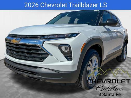 Summit White 2026 Chevrolet Trailblazer LS