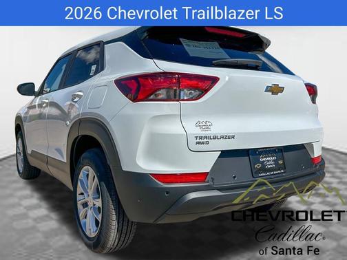 Summit White 2026 Chevrolet Trailblazer LS