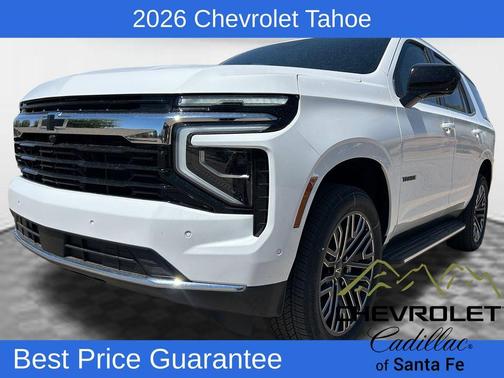 Summit White 2026 Chevrolet Tahoe LS