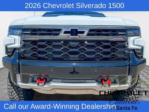 Summit White 2026 Chevrolet Silverado 1500 ZR2