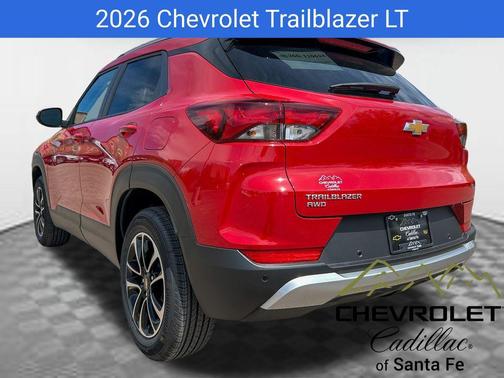Red 2026 Chevrolet Trailblazer LT