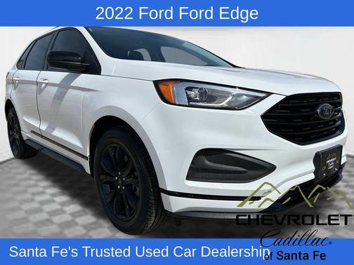 Oxford White 2022 Ford Edge SE