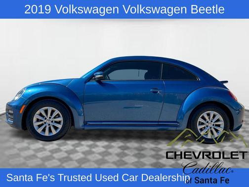 Silk Blue Metallic 2019 Volkswagen Beetle 2.0T S