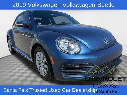 Silk Blue Metallic 2019 Volkswagen Beetle 2.0T S
