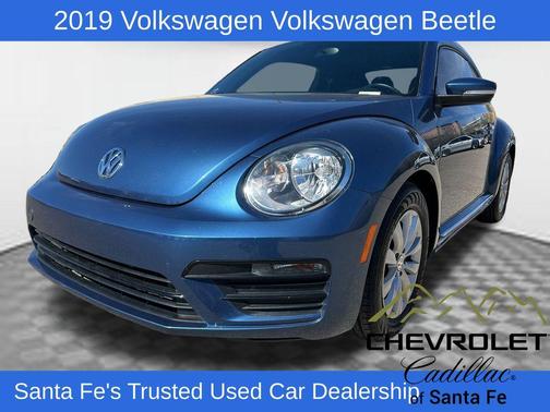 Silk Blue Metallic 2019 Volkswagen Beetle 2.0T S