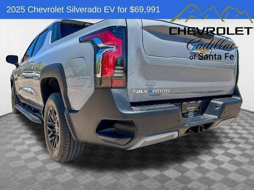 Slate Gray Metallic 2025 Chevrolet Silverado EV LT