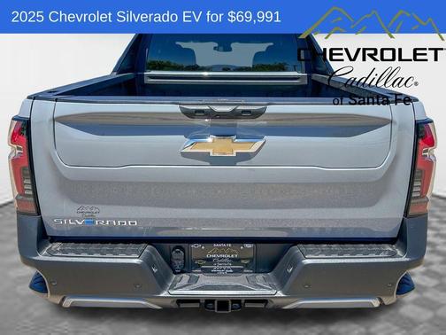Slate Gray Metallic 2025 Chevrolet Silverado EV LT